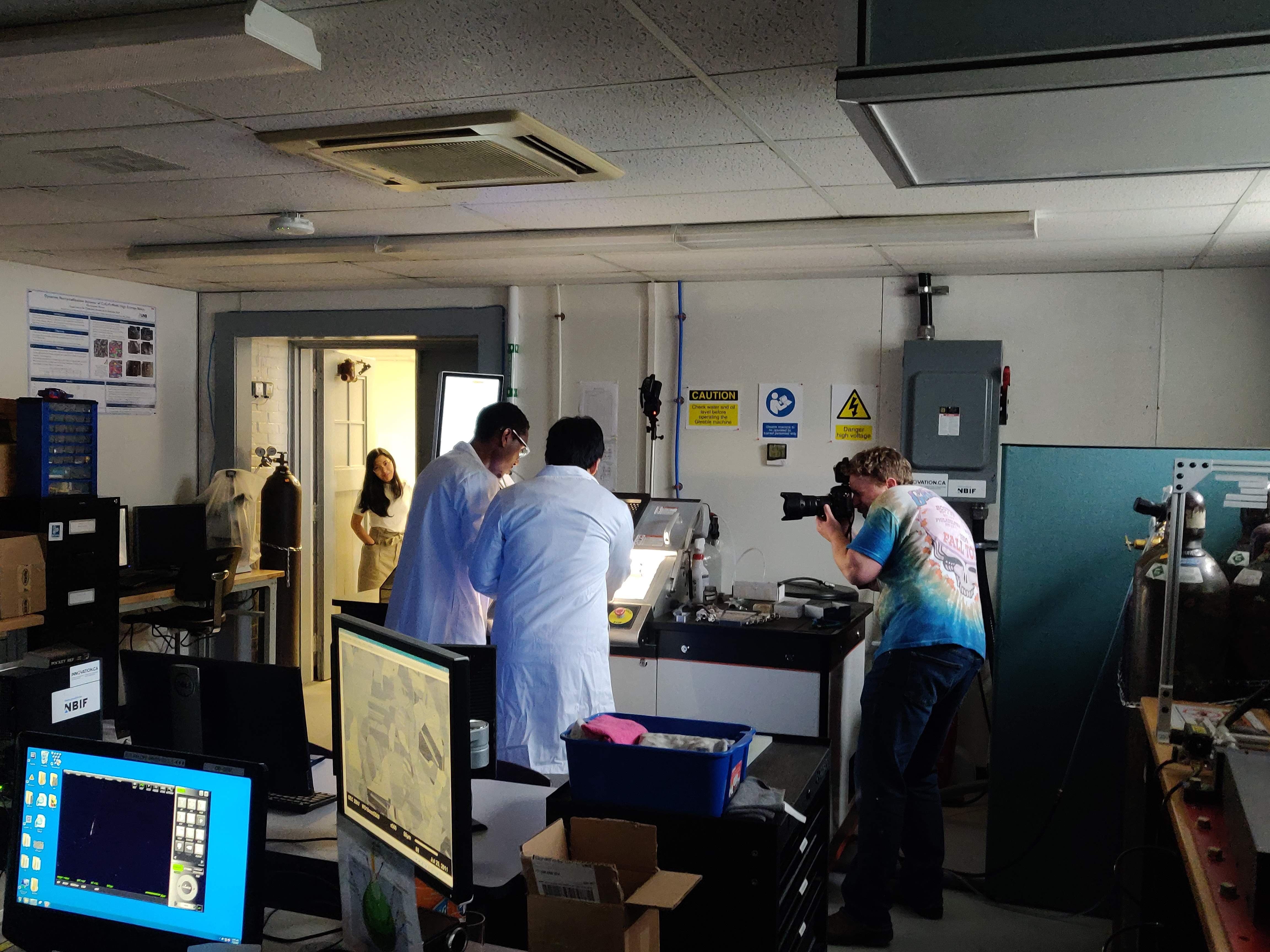 Lab Photoshoot session